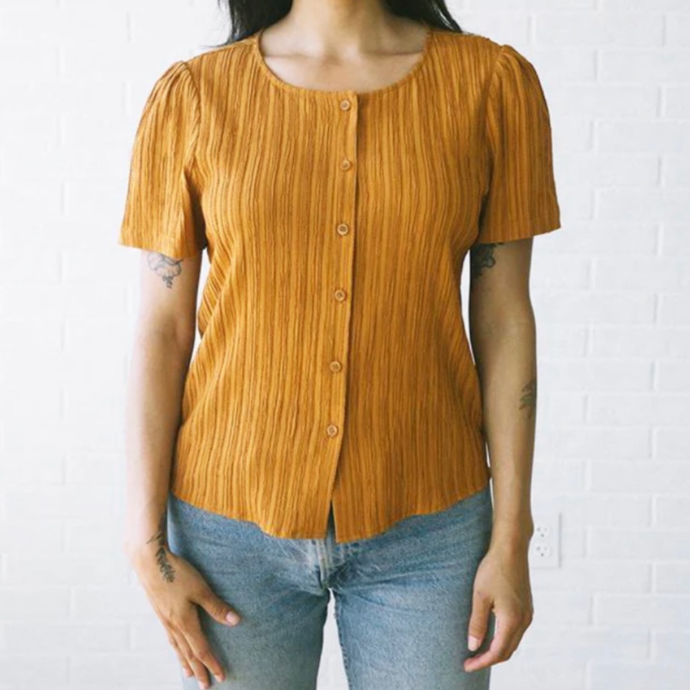 Tradlands Barcelona Top in Sienna